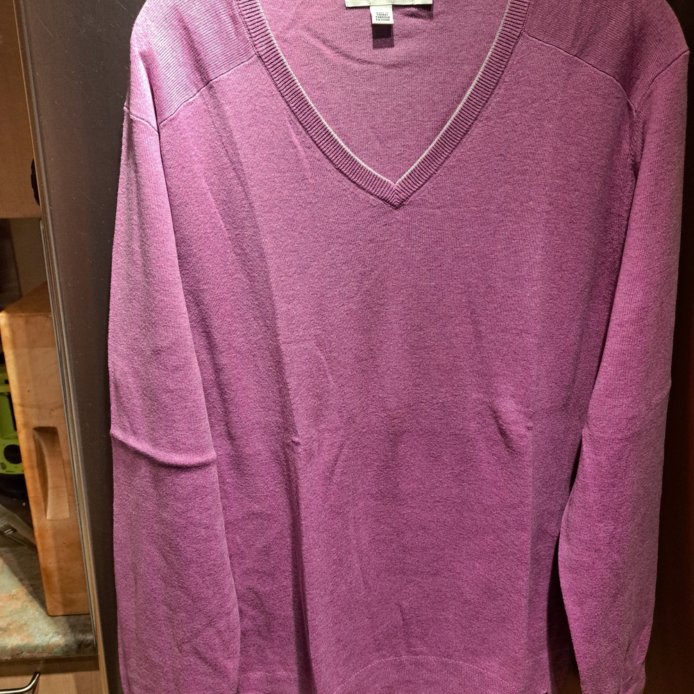 Calvin Klein Plum Knit Top
